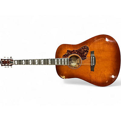 Used Godin metropolis ltd havana burst Acoustic Electric Guitar
