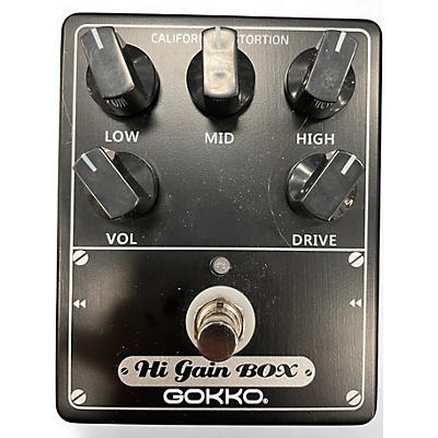 Used Gokko Hi Gain Box Effect Pedal