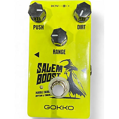 Used Gokko Salem boost Pedal