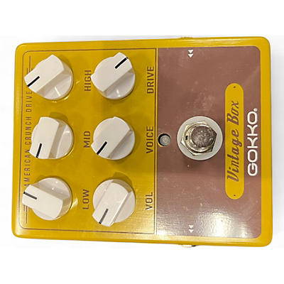 Used Gokko vintage box Effect Pedal