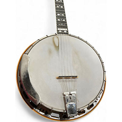 Used Gold Star GF-100HF Natural Banjo