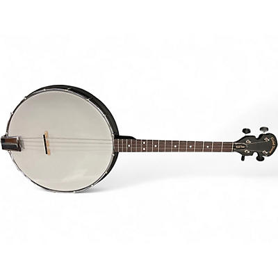 Used Gold Tone AC-4IT Composite 4-String Openback Irish Tenor Black Banjo