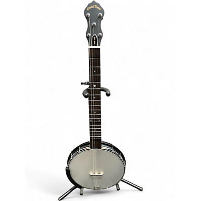 Used Gold Tone AC-5+1s Black Banjo