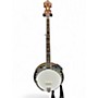 Used Gold Tone BG-150F Bluegrass 5-String Banjo with Flange Vintage Brown Banjo Vintage Brown