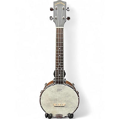 Used Gold Tone BU-1 Electric Banjolele Natural Ukulele