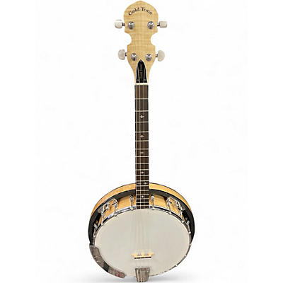Used Gold Tone CC-Plectrum Cripple Creek Plectrum Natural Banjo
