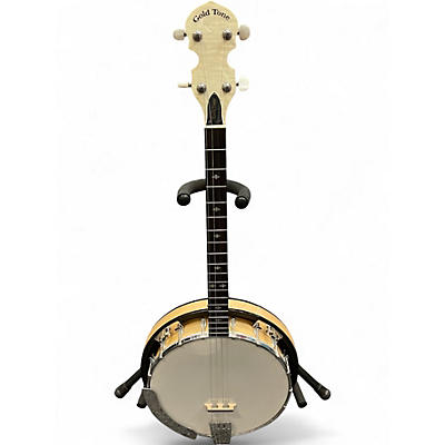 Used Gold Tone CC Tenor Natural Banjo
