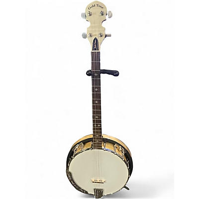 Used Gold Tone Cripple Creek Tenor Natural Banjo