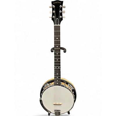 Used Gold Tone GT500 Banjitar 6 String Vintage Natural Banjo