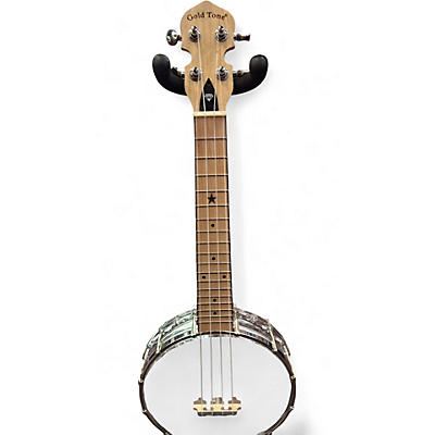 Used Gold Tone LITTLE GEM BANJO UKULELE Clear Banjolele