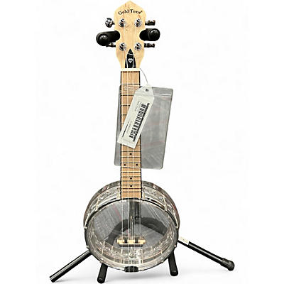 Used Gold Tone Little Gem Clear Banjolele