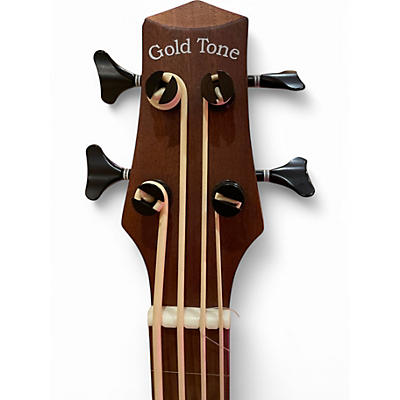 Used Gold Tone M BASS 23 Natural Acoustic Bass Guitar