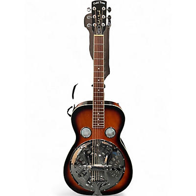 Used Gold Tone PBR Paul Beard Tobacco Burst Resonator Guitar
