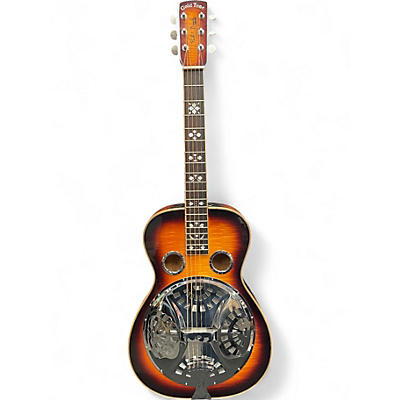 Used Gold Tone PBS-D Paul Beard Signature Series Squareneck Deluxe Resonato Tobacco Burst Resonator Guitar