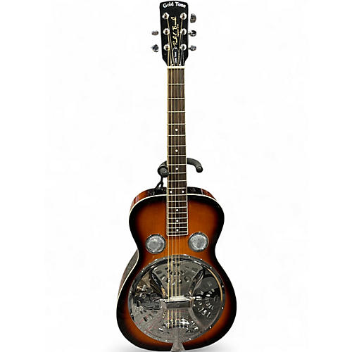 Used Gold Tone Paul Beard Signature 2 Tone Sunburst Resonator Guitar 2 Tone Sunburst