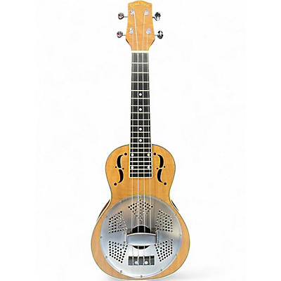 Used Gold Tone Resonator Ukulele Natural Ukulele
