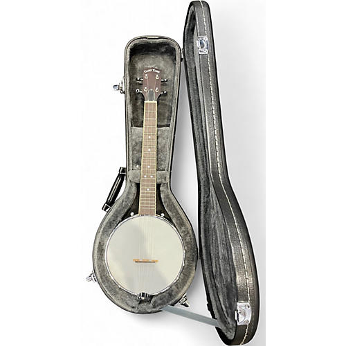 Used Gold Tone Tenor Banjo Ukulele vintage brown Banjo vintage brown