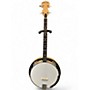 Used Gold Tone cc tenor left handed  White Banjo White