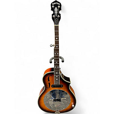 Used Gold Tone dojo dlx Sunburst Resonator Guitar