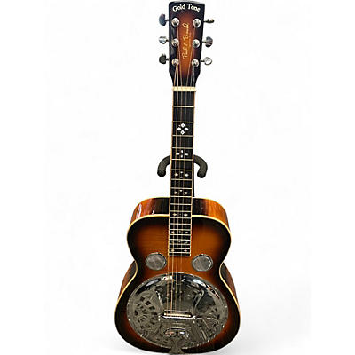Used Gold Tone pbr-d paul beard 3 Color Sunburst Resonator Guitar