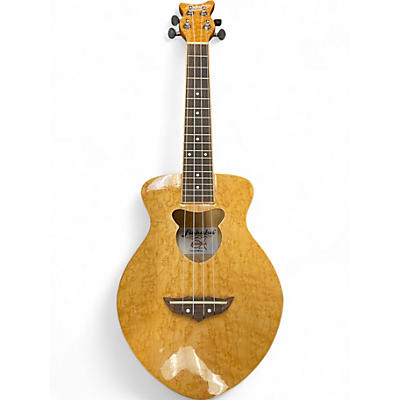 Used Goldfish Guitars FISHUKU CONCERT FBM-ESU Spalted Maple Ukulele