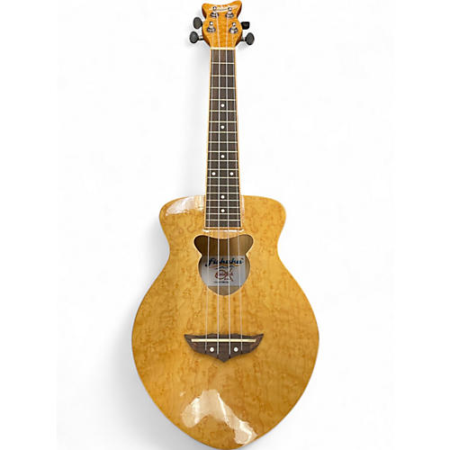 Used Goldfish Guitars FISHUKU CONCERT FBM-ESU Spalted Maple Ukulele Spalted Maple
