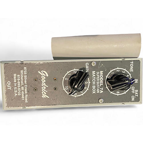 ギター Goodrich MODEL 7A Goodrich Used Goodrich 7A SS MATCHBOX Exciter | Musician's Friend