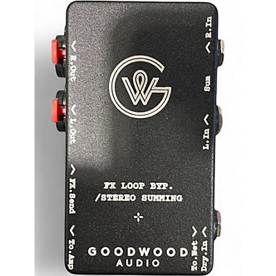 Used Goodwood FX LOOP BYPASS/STERIO SUMMING Pedal