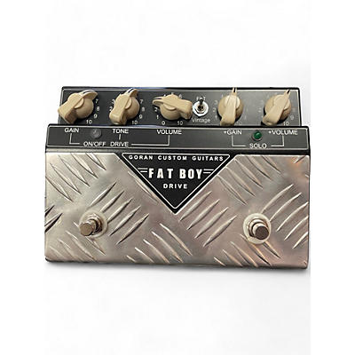 Used Goran Custom Guitars Fat Boy Drive Effect Pedal