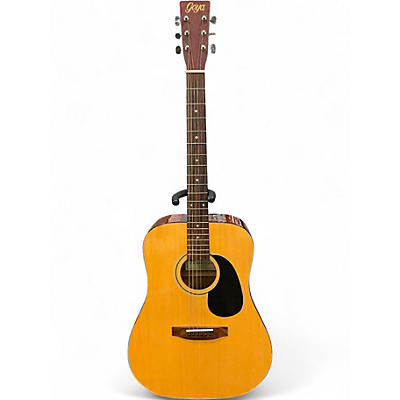 Used Goya G300 Natural Acoustic Guitar