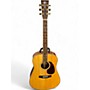Used Goya g330s Natural Acoustic Electric Guitar Natural