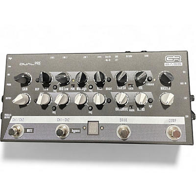 Used Gr Bass Dual Pre Bass Effect Pedal