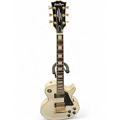 Used Grass Roots G-LP50 Alpine White Solid Body Electric Guitar