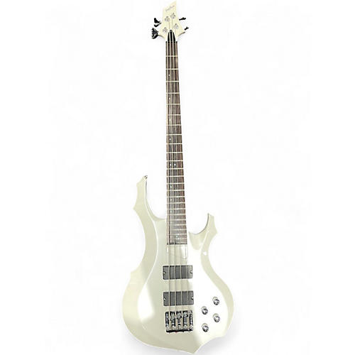 Used Grassroots G-FR-58B PEARL WHITE Electric Bass Guitar PEARL WHITE