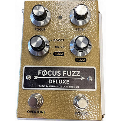 Used Great Eastern Fx Co focus fuzz deluxe Effect Pedal