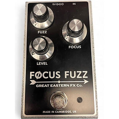 Used Great Eastern Fx Co.  Focus Fuzz Effect Pedal