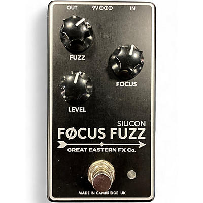 Used Great Eastern Fx Co. SILICON FOCUS FUZZ Effect Pedal