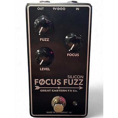 Used Great Eastern Fx Co. SILICON FOCUS FUZZ Effect Pedal