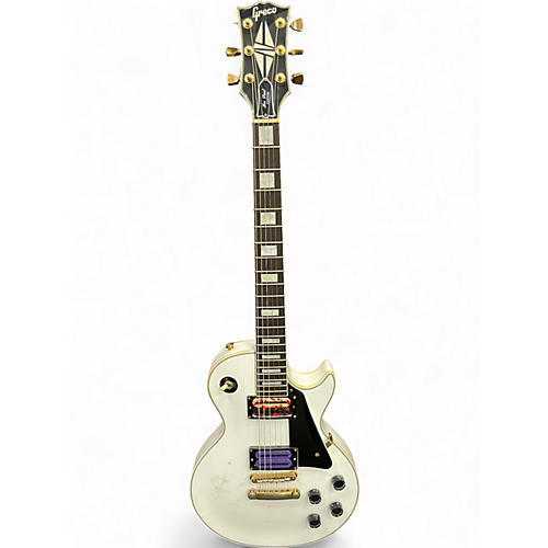 Used Greco ECG-550 White Solid Body Electric Guitar White