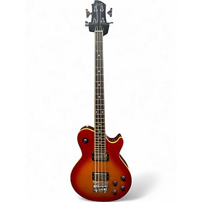 Used Greco LGB-100 Short Scale Cherry Sunburst Electric Bass Guitar