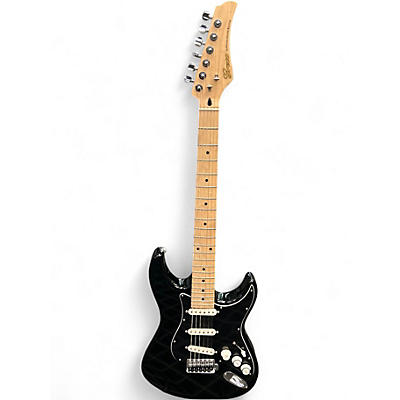 Used Greco Supreme Sound Buster Black Solid Body Electric Guitar