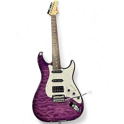 Used Greco WS-ADV-G QT ADVANCED COMFORTABLE PURPLE QUILT Solid Body Electric Guitar COMFORTABLE PURPLE QUILT