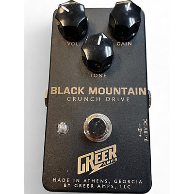 Used Greer Amplification BLACK MOUNTAIN  Effect Pedal