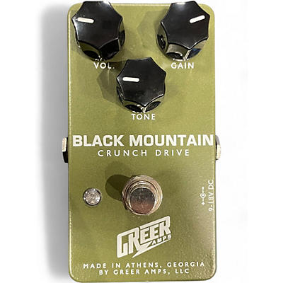 Used Greer Amplification Black Mountain Crunch Drive Effect Pedal