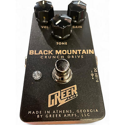 Used Greer Amplification Black Mountain Effect Pedal Package