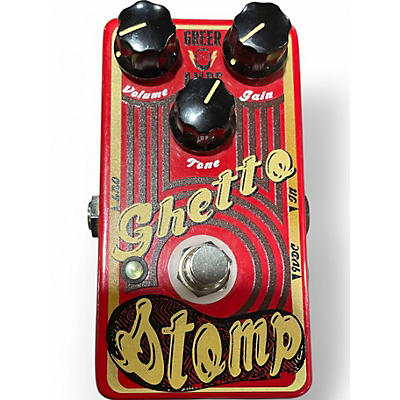 Used Greer Amplification GHETTO STOMP Effect Pedal