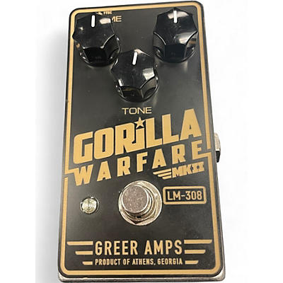 Used Greer Amplification GORILLA WARFARE MKII Effect Pedal