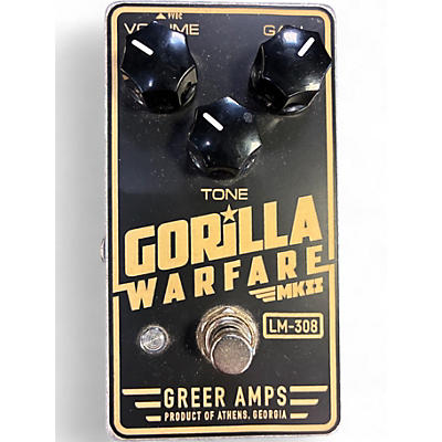 Used Greer Amplification Gorilla Warfare Effect Pedal