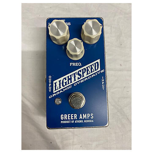 Greer Amplification Used Greer Amplification LIGHTSPEED Effect Pedal