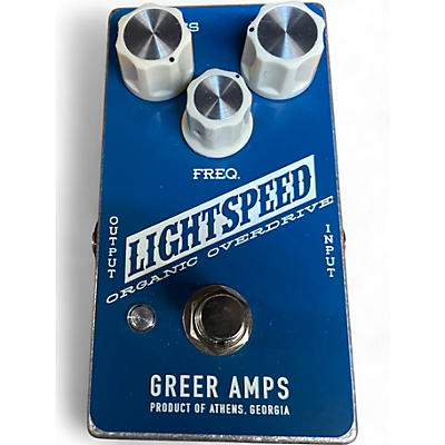 Used Greer Amplification LIGHTSPEED Effect Pedal